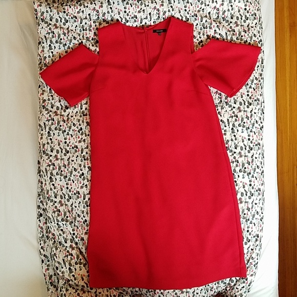 Classy engine red cocktail dress - Picture 3 of 7